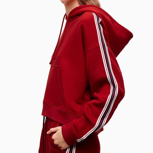 Tna The Iconic Hoodie Red Size Medium - Picture 1 of 15